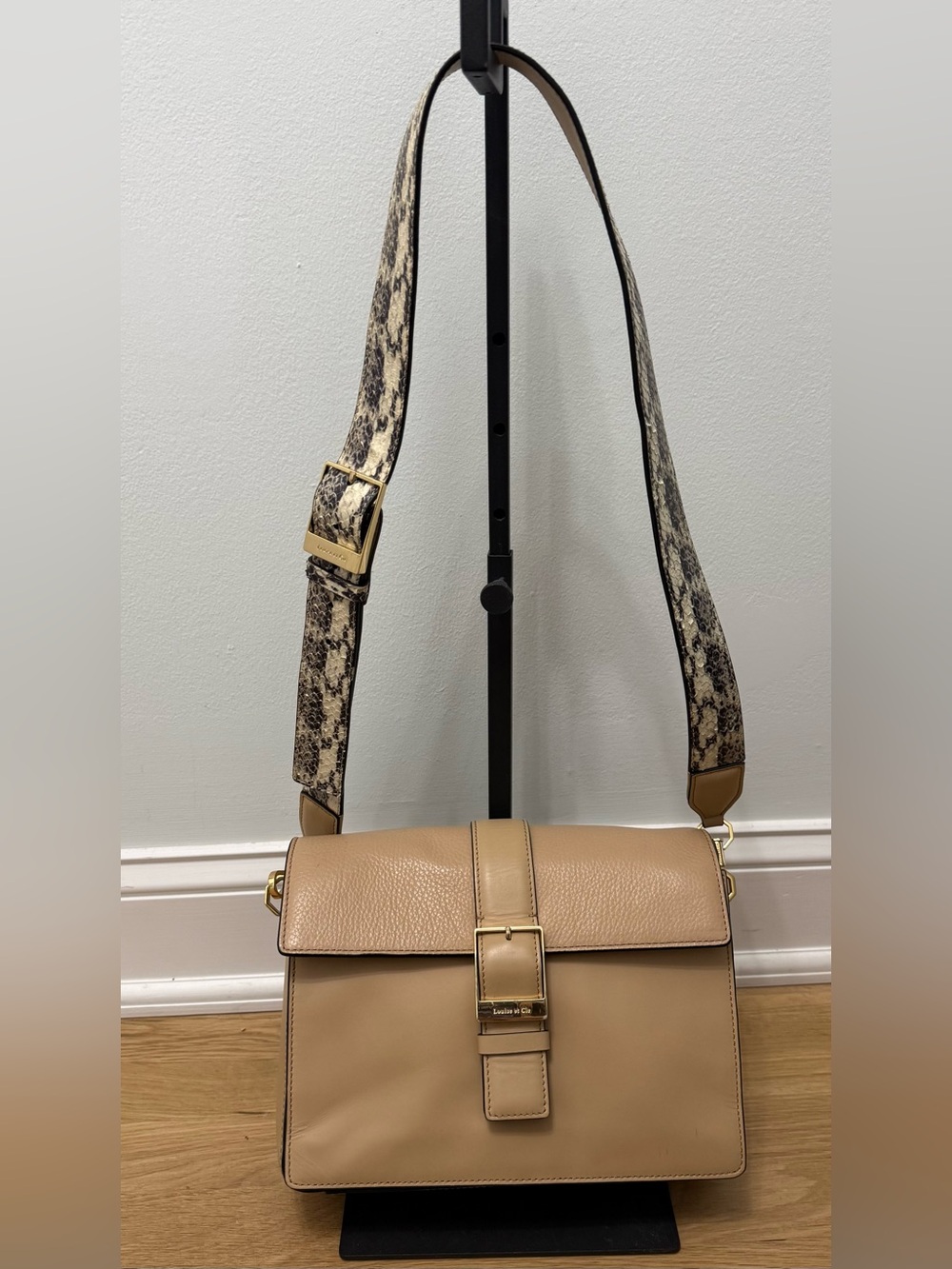 Louise et Cie Leather Top Handle Bag - Picture 3 of 16
